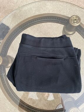 UGG Black Ribbed Waist Sweatpants